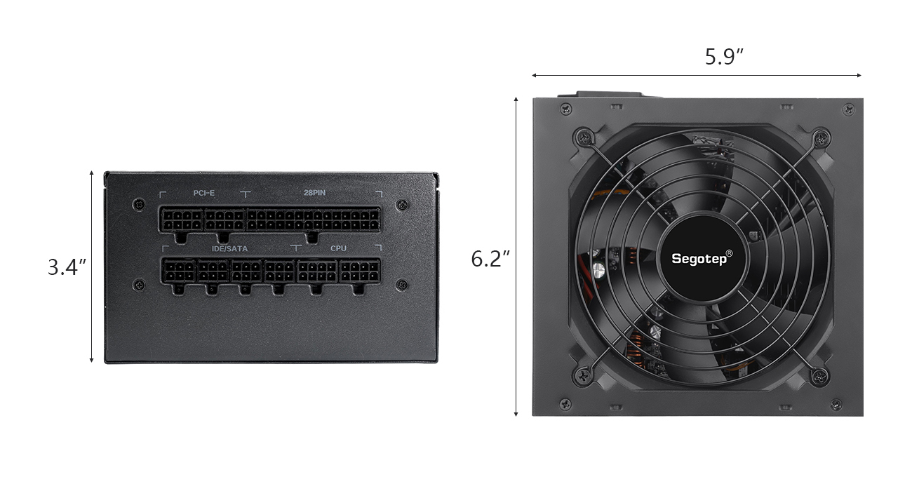 Segotep Power Supply 850W Fully-Modular